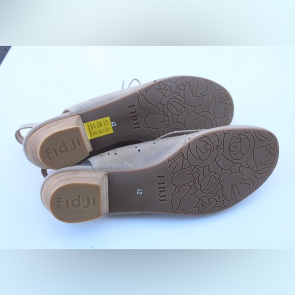 Fidji sling back shoes - Picture 5 of 12